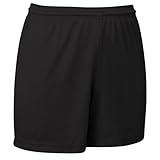 CHAMPRO Vision Athletic Shorts, Women's Small, Black