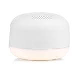 Yogasleep Travel Mini Portable White Noise Sound Machine | 6 Soothing Sounds | Soft Dimable Night Light | Compact Sleep Therapy for Adults & Baby | USB Rechargeable | Lanyard for Easy Hanging