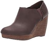 Dr. Scholl's Shoes womens Harlow Ankle Boot, Dark Brown, 8 US