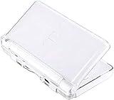 KlsyChry Transparent Hard Shell Case Cover Compatible with Nintendo DS Lite NDSL, Replacement Protective NDS Lite Crystal Clear Housing Case（Not for Nintendo DS or Dsi）