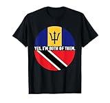 Barbados Flag Trinidad And Tobago T-Shirt