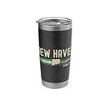 New Haven CT | Connecticut | Travel & 80s Style Stainless Steel Insulated Tumbler
