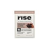 Rise Grass-Fed Whey Protein Powder - Sample Chocolate Almond | 25g Protein No Artificial Flavors, Colors, or Preservatives - Sugar Free, Gluten-Free, Soy Free (Single Serving)