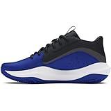 Under Armour Unisex Grade School Lockdown 7, (401) Team Royal/Black/White, 6, US