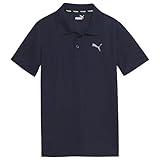 PUMA Boys' Polo, Navy