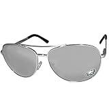 NFL Siskiyou Sports Fan Shop Philadelphia Eagles Aviator Sunglasses One Size Silver