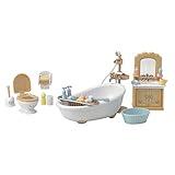 Calico Critters Country Bathroom Set - Toy Dollhouse Furniture and Accessories Set for Ages 3+