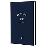 Bedside Business Plan - Start Your Business Today, The Guided Journal for Aspiring Entrepreneurs, Business Planner, Idea Notebook, Navy Blue, Hardcover, Undated, 220 pages, 5.75” x 8.75”