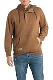 Legendary Whitetails Men's Standard Tough As Buck 1/4 Zip Action Hoodie, Rawhide, X-Large