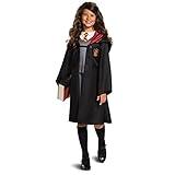 Disguise Harry Potter Hermione Granger Classic Girls Costume, Black & Red, Kids Size Medium (7-8)