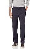 Dockers Men's Classic Fit Easy Khaki Pants (Standard and Big & Tall), Navy, 36W x 32L