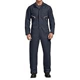 Dickies mens 7 1/2 Ounce Twill Deluxe Long Sleeve Coverall, Dark Navy, X-Large Tall US