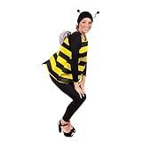 Kangaroo Bumble Bee Cute Halloween Costume For Women Adults - Funny Adult Classic Bumblebee Outfit For Halloween, Cosplay, Party Dressup Apparel