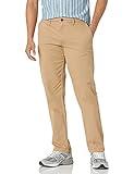 Amazon Essentials Men's Straight-Fit Casual Stretch Chino Pant, Mushroom Brown, 33W x 30L