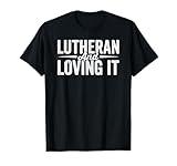 Retro Lutheran Religion Confirmation Christianity Church T-Shirt