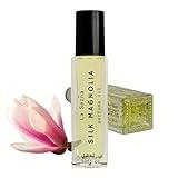 La Serna Naturals Magnolia Perfume for Women, Alcohol Free Perfume Oil Roll On, Floral Sensual Fragrance, Travel Freindly 10 ml Roller, Spring Magnolia Peony Scent