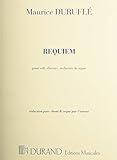 Requiem, Op. 9: Choral/Vocal Score