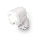 Ring Spotlight Battery — Motion-activated spotlight, bright LEDs, works with Amazon Sidewalk, White