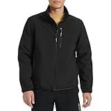 Champion Men's Lightweight Active Soft Shell Jacket with Stand Collar, Black