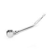 VCT O2 Oxygen Sensor Wrench with Contour Handle and Flexible Head, Chrome-Vanadium Steel 7/8"