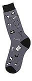 Foot Traffic, Men's Special Interest Socks, Medical (Shoe Sizes 7-12)