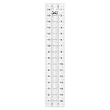 Mr. Pen- Sewing Ruler, 3 x17 Inch, Acrylic Quilting & Cutting Ruler, Non-Slip, Sewing Supplies