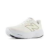 New Balance Women's Fresh Foam X 1080 V14 Running Shoe, White/Light Gold Metallic/Sea Salt, 9.5 M