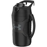 Under Armour Half Gallon Water Bottle Insulated, 64oz Insulated Water Bottle with Handle, Sports Water Jug, Fence Hook, Leak Resistant, for Baseball, Football & More