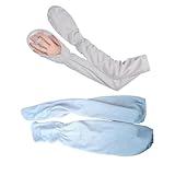 DeaHea 2 Pair Sun Gloves UV Sun Protection Driving Gloves Non-Slip Fingerless Cooling Arm Sleeves Hand Covers for Sunblock Sunscreen Women Driving Biking Mowing Lawn Summer Outdoor Cycling
