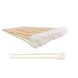 Quanzhou Chenchenchen E-Commerce Co.,Ltd 6 Inch Long Cotton Swabs,Large Cotton Buds with Bamboo Handle for Dogs 200pcs