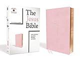 The Jesus Bible, NIV Edition, Leathersoft over Board, Pink, Comfort Print