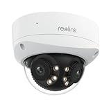 REOLINK Duo 3V PoE, 16MP UHD Dual-Lens PoE Security Camera with 180° Panoramic, Motion Track, Color Night Vision, Smart Detection, 2 Way Talk, IK10 Vandal-Proof, IP67 Weatherproof, No PT Supported