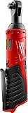 Milwaukee 2457-20 M12 Cordless 3/8" Sub-Compact 35 ft-Lbs 250 RPM Ratchet w/ Variable Speed Trigger