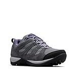 Columbia Women's Redmond V2 Waterproof, Ti Grey Steel/Plum Purple, 12
