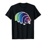 Cool Tardigrade Rainbow I Water Bear Biology T-Shirt