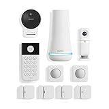 SimpliSafe 10 Piece Wireless Home Security System with Outdoor Camera- Optional 24/7 Professional Monitoring - No Contract - Compatible with Alexa and Google Assistant