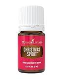 Young Living Christmas Spirit Essential Oil | 5ml | Use with Essential Oil Diffuser | Add to Spray Bottle to Spritz on Christmas Tree, Clothes, or The Home | Perfect Home Essentials for The Holidays