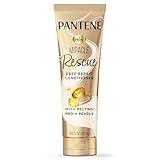 Pantene Miracle Rescue Deep Conditioner - Melting Pro-V Pearls for Dry, Damaged or Color-Treated Hair, Softens and Repairs, 8.0 oz