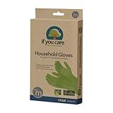 If You Care Household Latex Gloves - FSC Certified - Medium, 1 ct