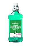 Amazon Basics Antiseptic Mouthwash, Mint, 33.80 Fl Oz, 1 Pack