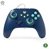 PowerA Wired Controller for Xbox Series X|S - Mariner Blue, gamepad, video game/gaming controller, works with Xbox One, Officially Licensed