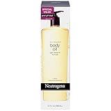 Neutrogena Lightweight Body Oil for Dry Skin, Sheer Moisturizer in Light Sesame Formula, 32 fl. oz