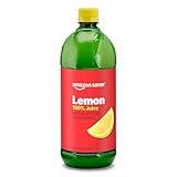 Amazon Saver, Lemon Juice, 32 Fl Oz (Previously Happy Belly, Packaging May Vary)