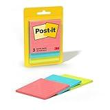 Post-it Notes, 3 in x 3 in., 3 Sticky Notes Pads, 50 Sheets per Pad, Poptimistic Collection, School Supplies and Oﬃce Products, The Original Post-it Note