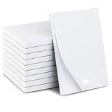 KitchenDine 10 Pack Note Pads 4x6 | 100 Sheets Per Memo Pad | Server Note Pads | Scratch Pads for Writing | White Blank Notepads in Bulk | Small Notepad | Paper Pads for To Do Grocery List