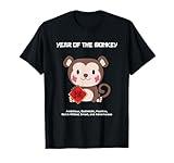 Year of The Monkey Chinese Zodiac Lunar New Year T-Shirt