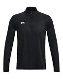 Under Armour Team Tech Mens Long Sleeve Quarter Zip XL Black-White