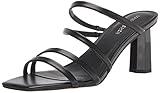 Marc Fisher Women's Kristin Heeled Sandal, Black, 8