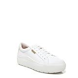 Dr. Scholl's Shoes Womens Time Off Platform Slip On Fashion Sneaker,White Smooth,8