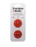Sneaker Balls Odor-Fighting Shoe Fresheners, Eliminates Unpleasant Smells, Perfect For Sneakers, Gym Bags, Gear Bags, Drawers, Lockers, And More!, Basketball, 2 Pack